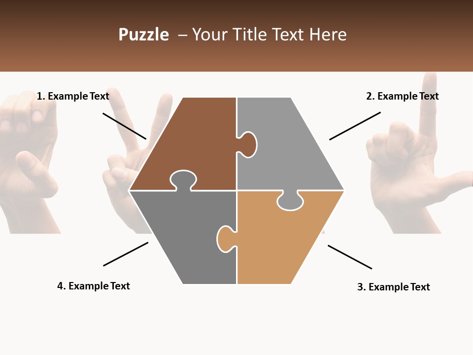 Heat White Home PowerPoint Template