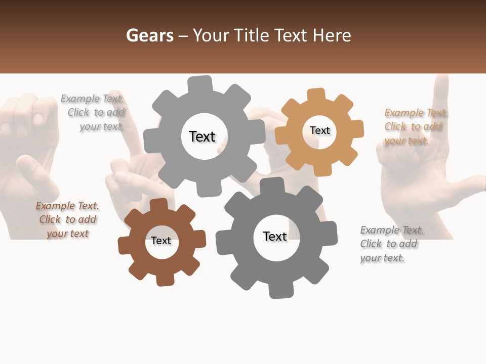 Heat White Home PowerPoint Template