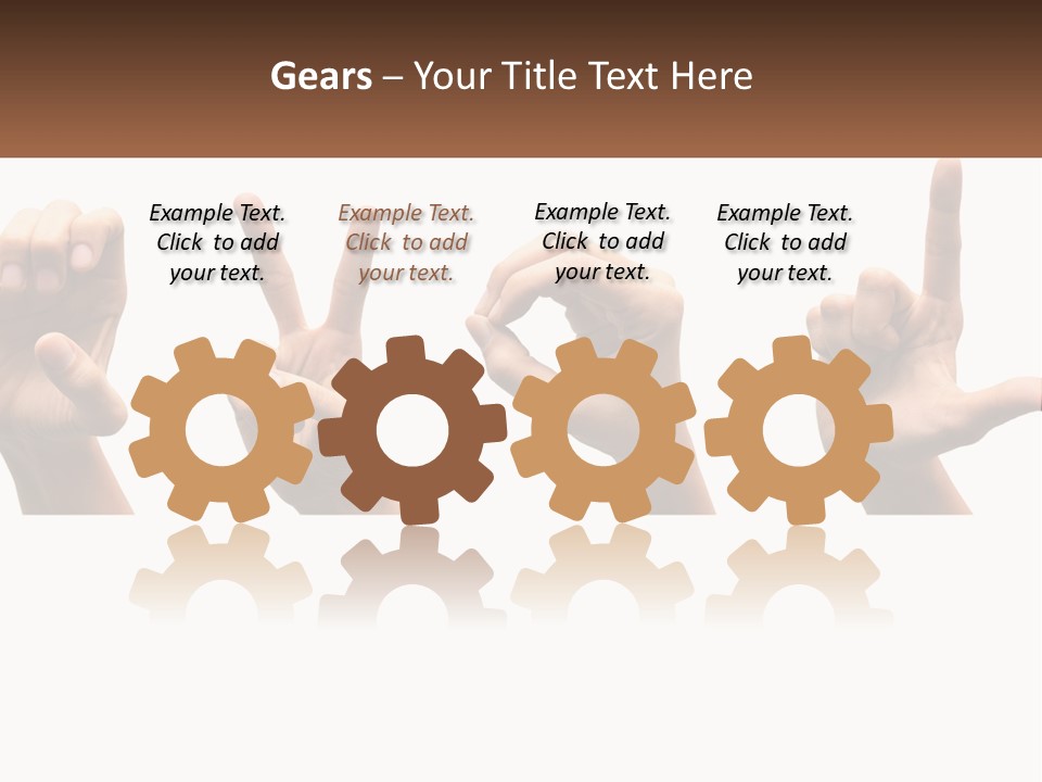 Heat White Home PowerPoint Template