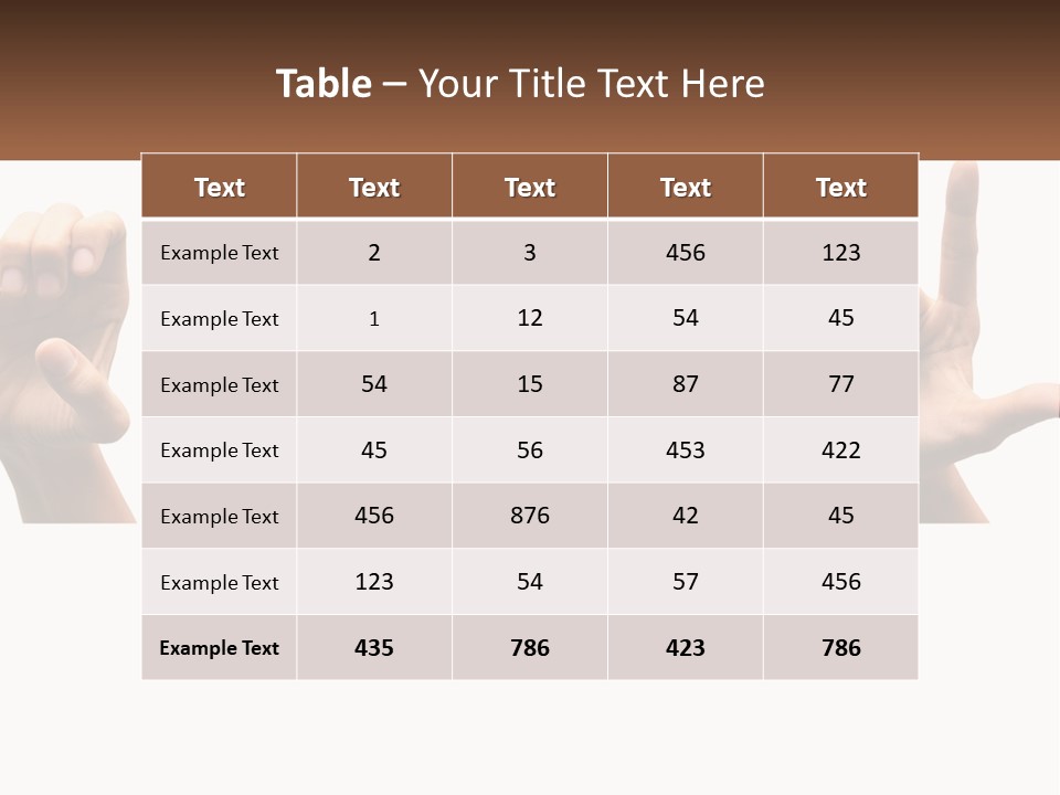 Heat White Home PowerPoint Template
