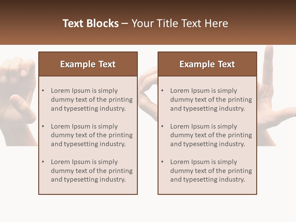 Heat White Home PowerPoint Template