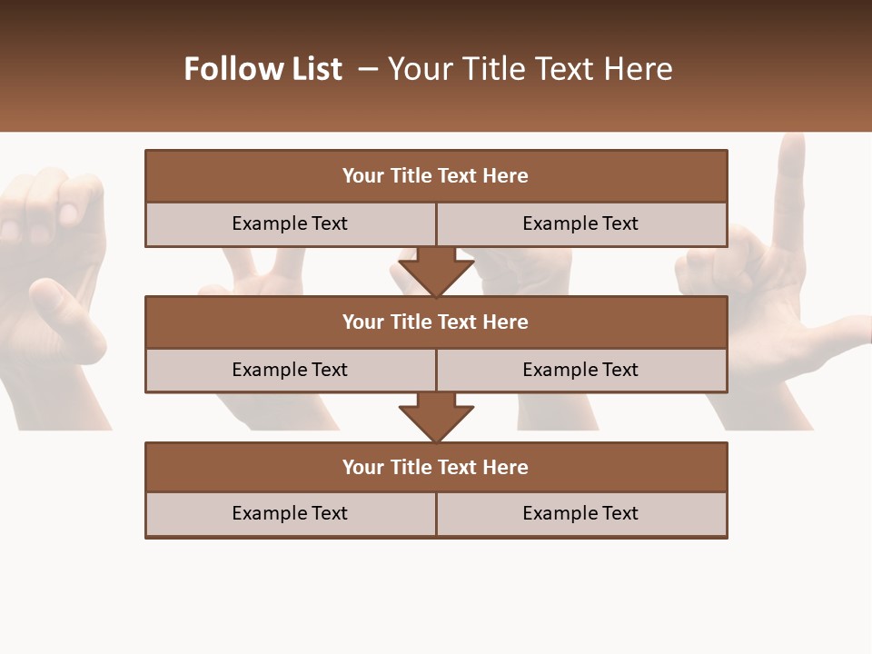 Heat White Home PowerPoint Template