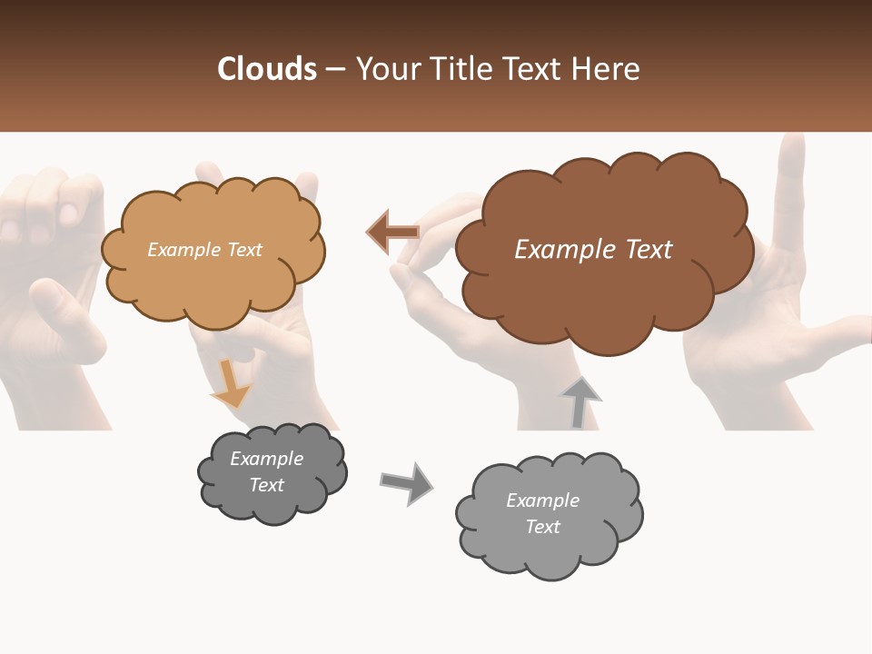 Heat White Home PowerPoint Template