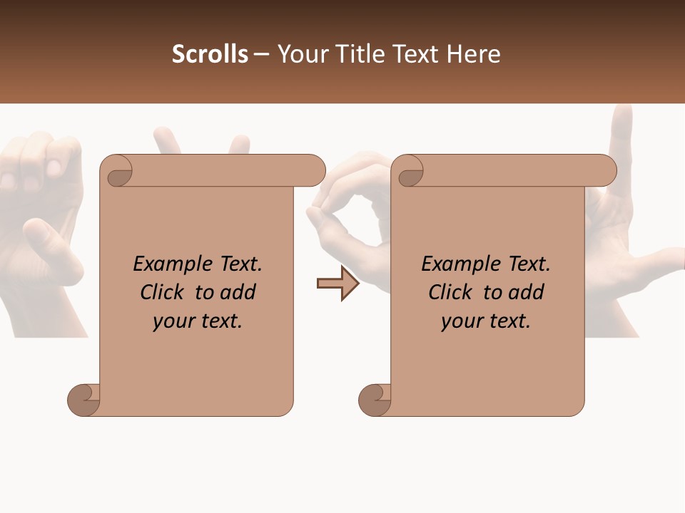 Heat White Home PowerPoint Template