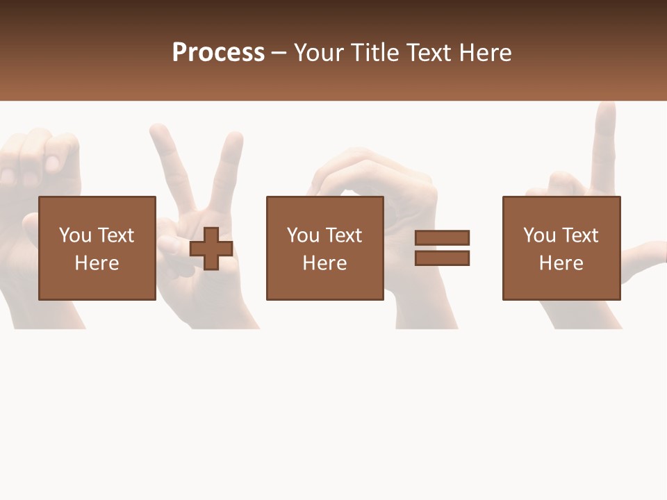 Heat White Home PowerPoint Template