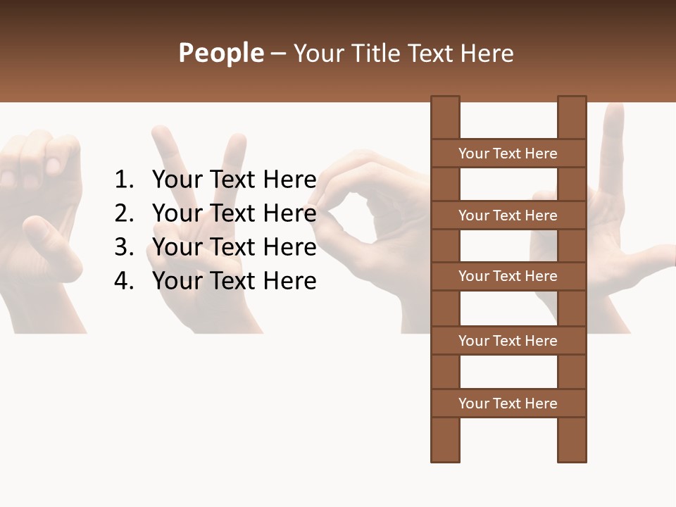 Heat White Home PowerPoint Template