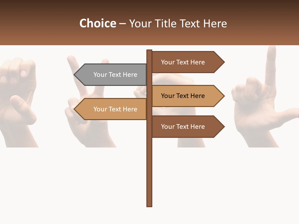 Heat White Home PowerPoint Template