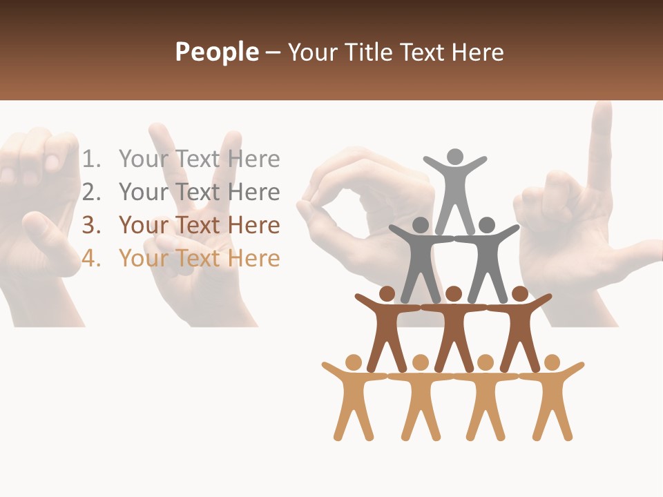 Heat White Home PowerPoint Template