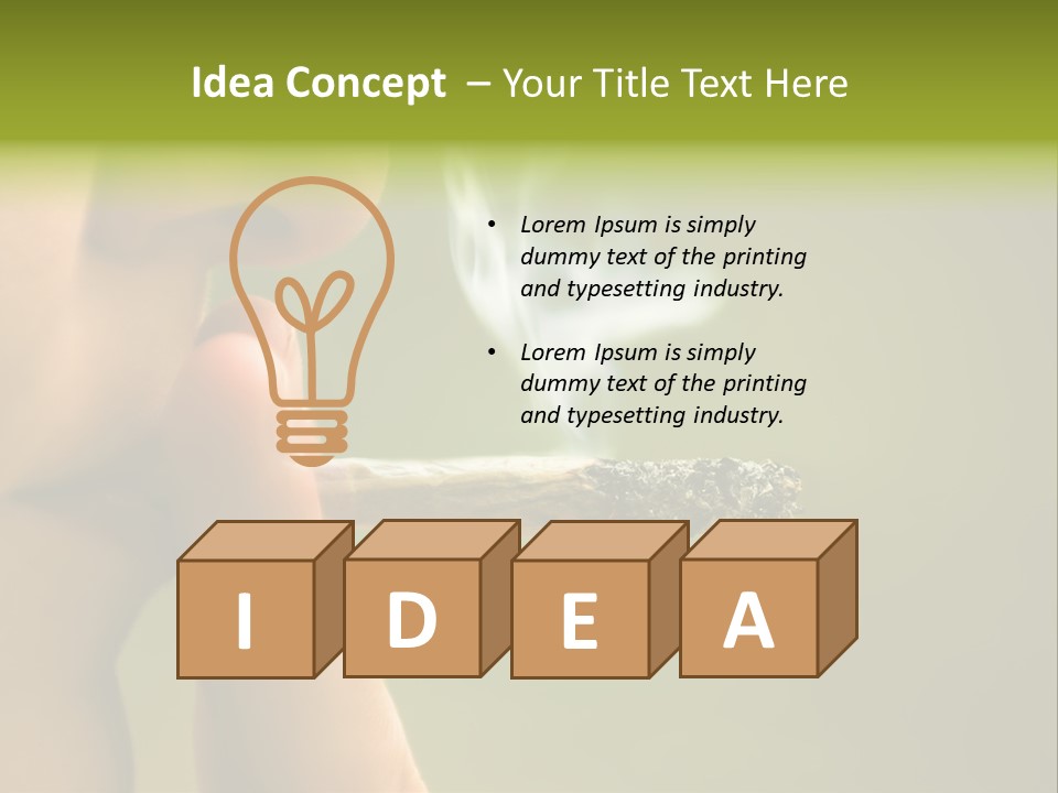 Cool Switch Heat PowerPoint Template