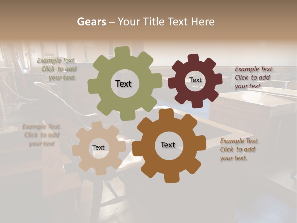 Supply Electricity Part PowerPoint Template