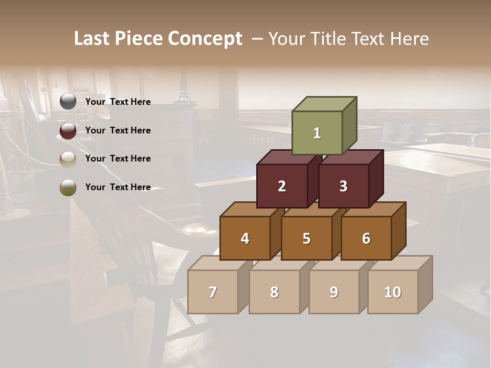 Supply Electricity Part PowerPoint Template