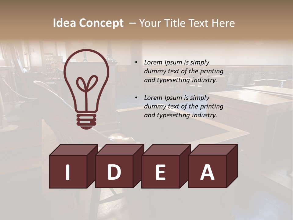 Supply Electricity Part PowerPoint Template