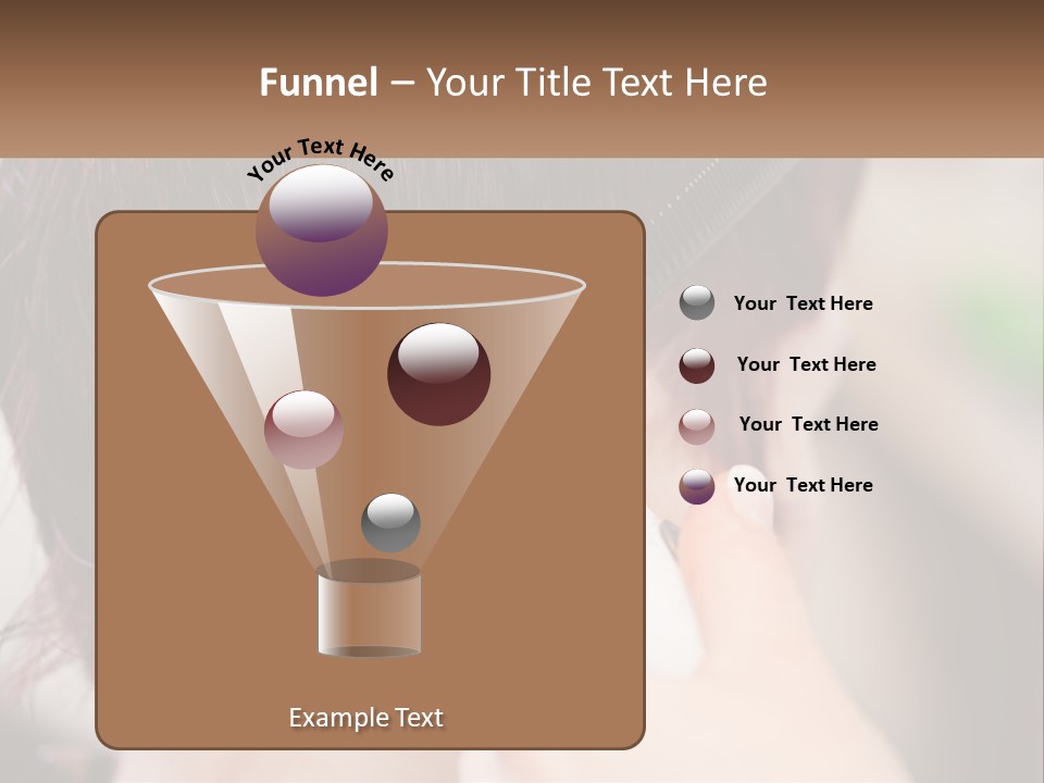 Technology Conditioner White PowerPoint Template