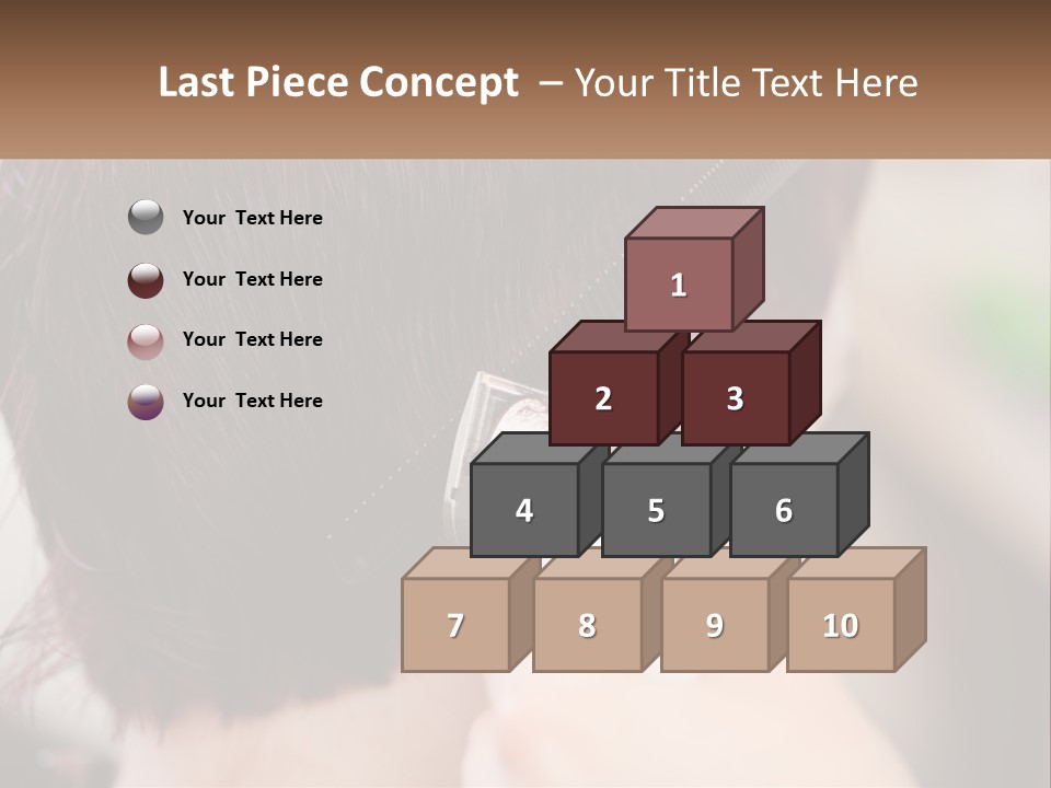 Technology Conditioner White PowerPoint Template