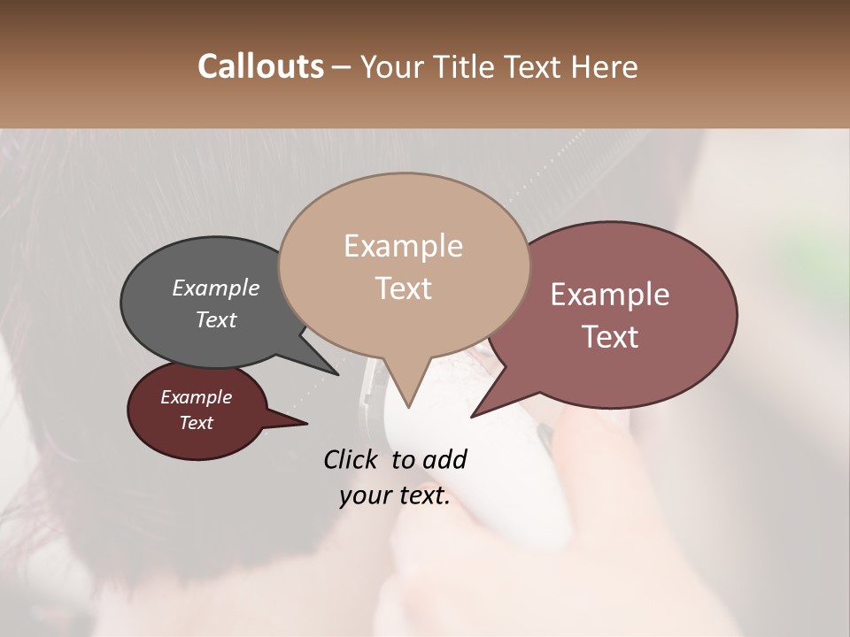 Technology Conditioner White PowerPoint Template