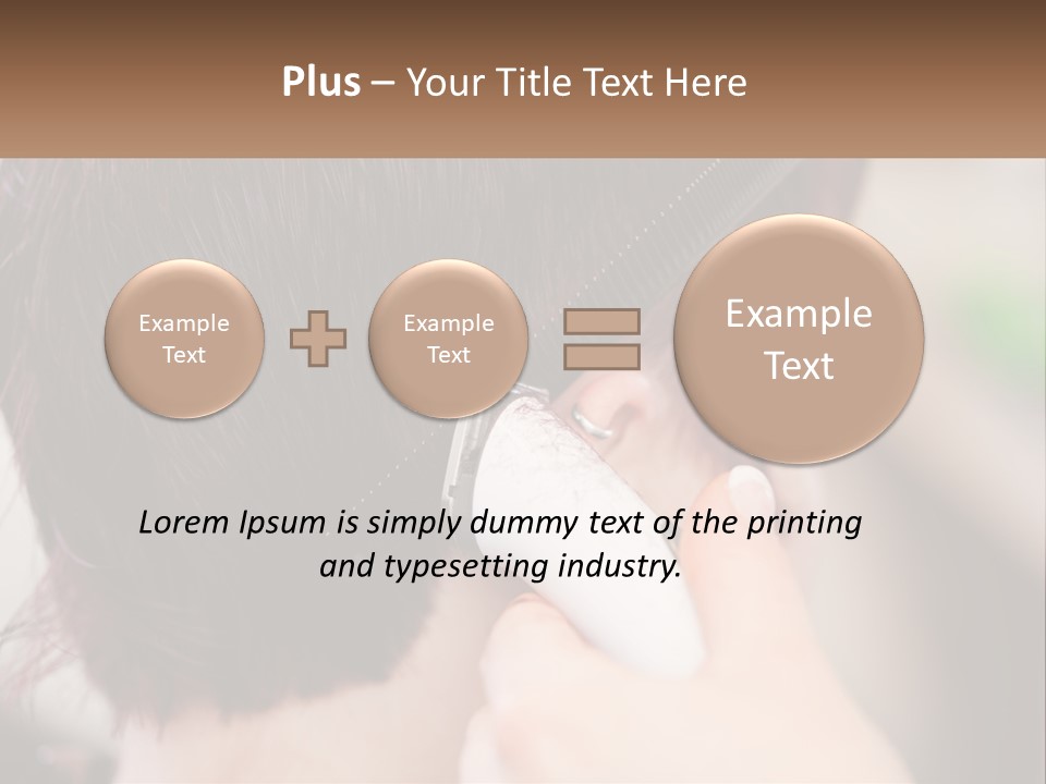 Technology Conditioner White PowerPoint Template