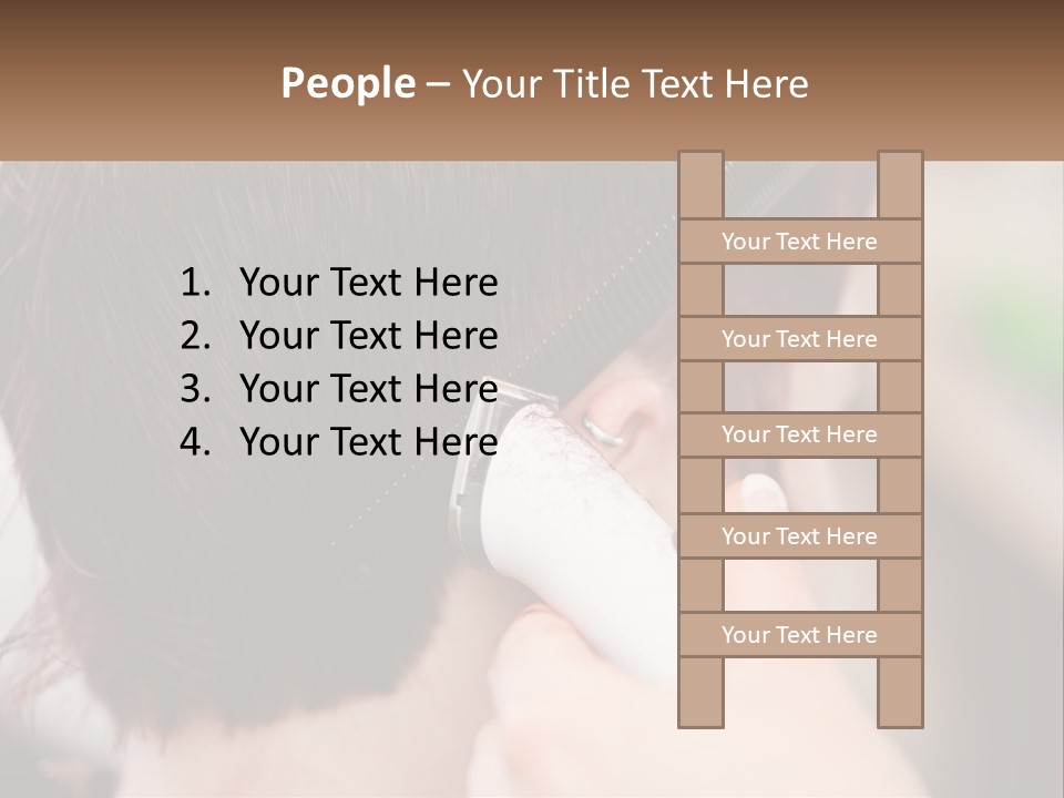 Technology Conditioner White PowerPoint Template