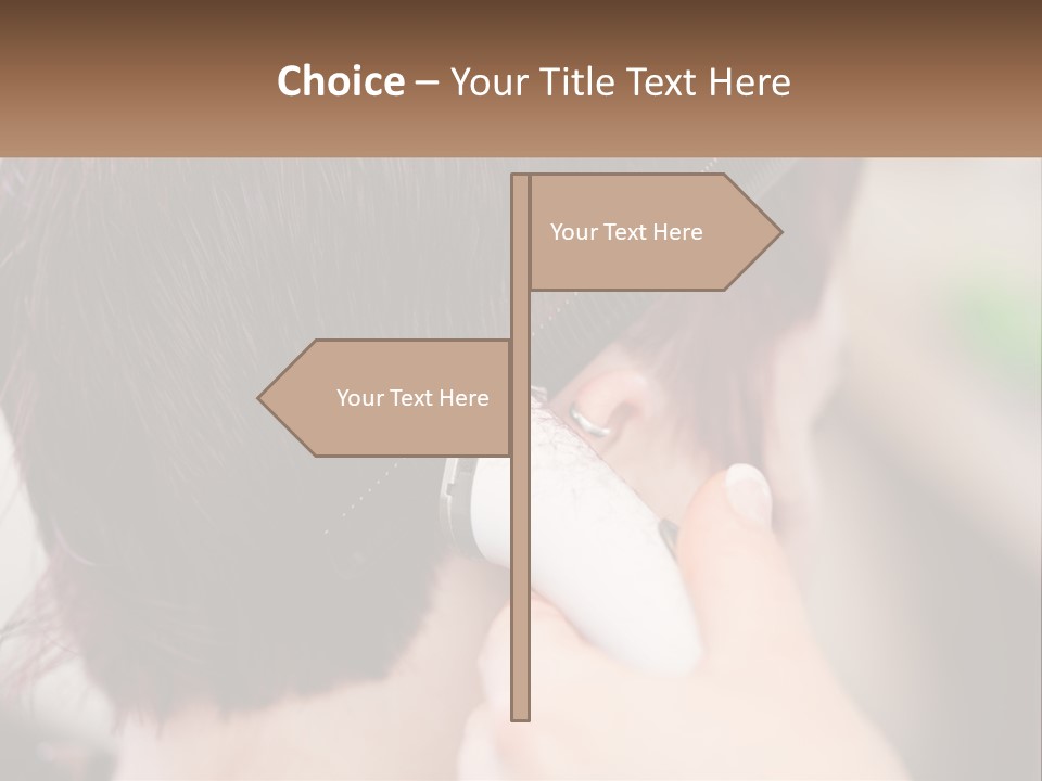 Technology Conditioner White PowerPoint Template