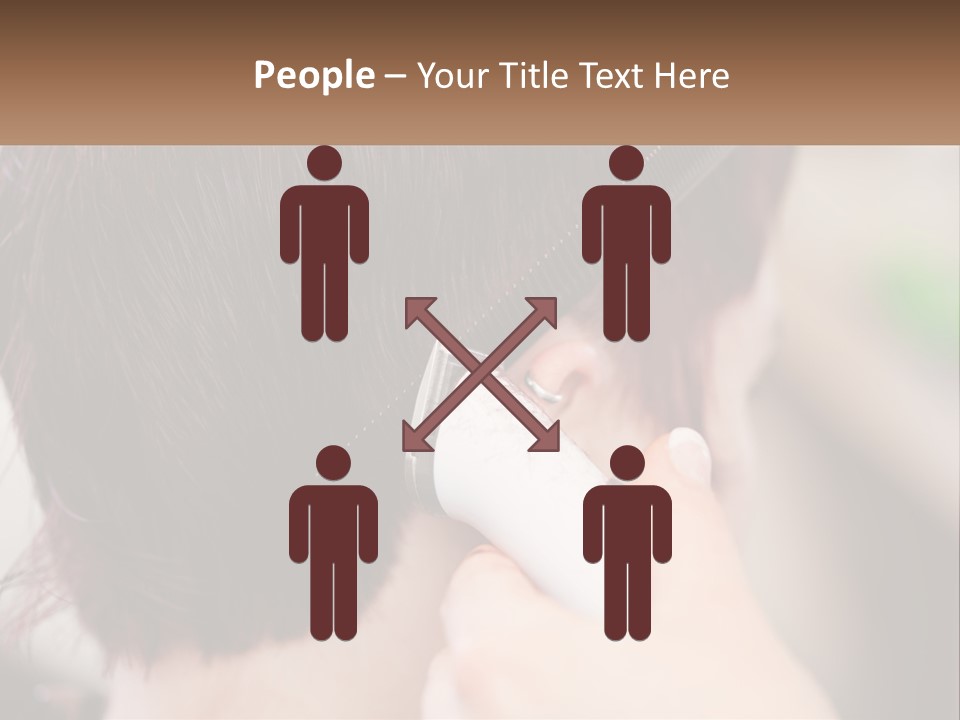 Technology Conditioner White PowerPoint Template