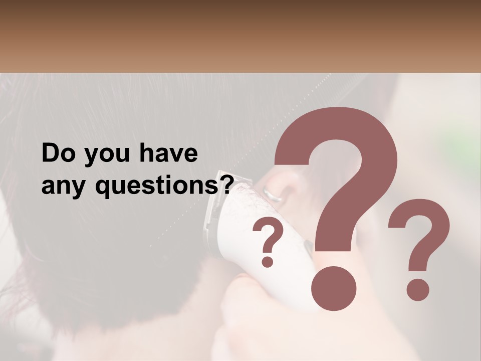 Technology Conditioner White PowerPoint Template