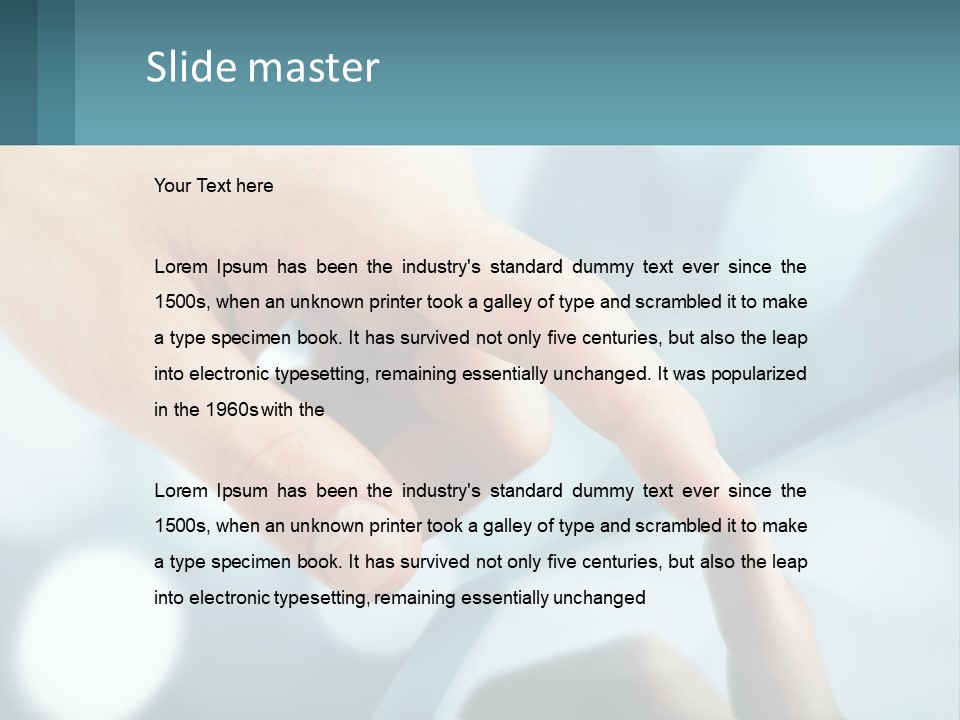 Climate Part Cold PowerPoint Template