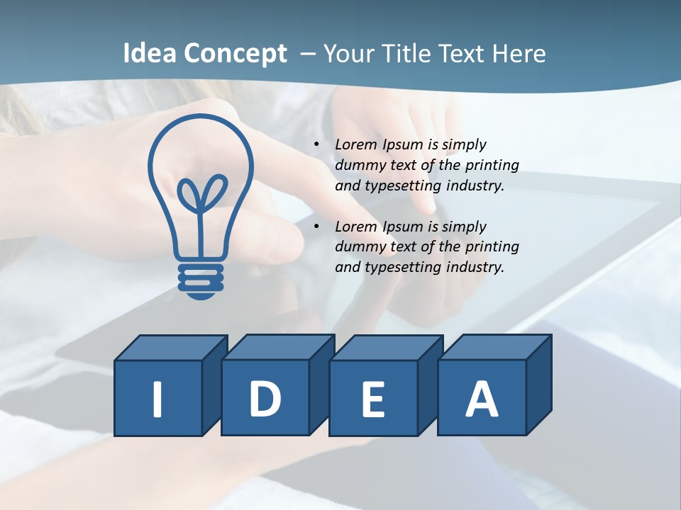Supply Cold Electric PowerPoint Template