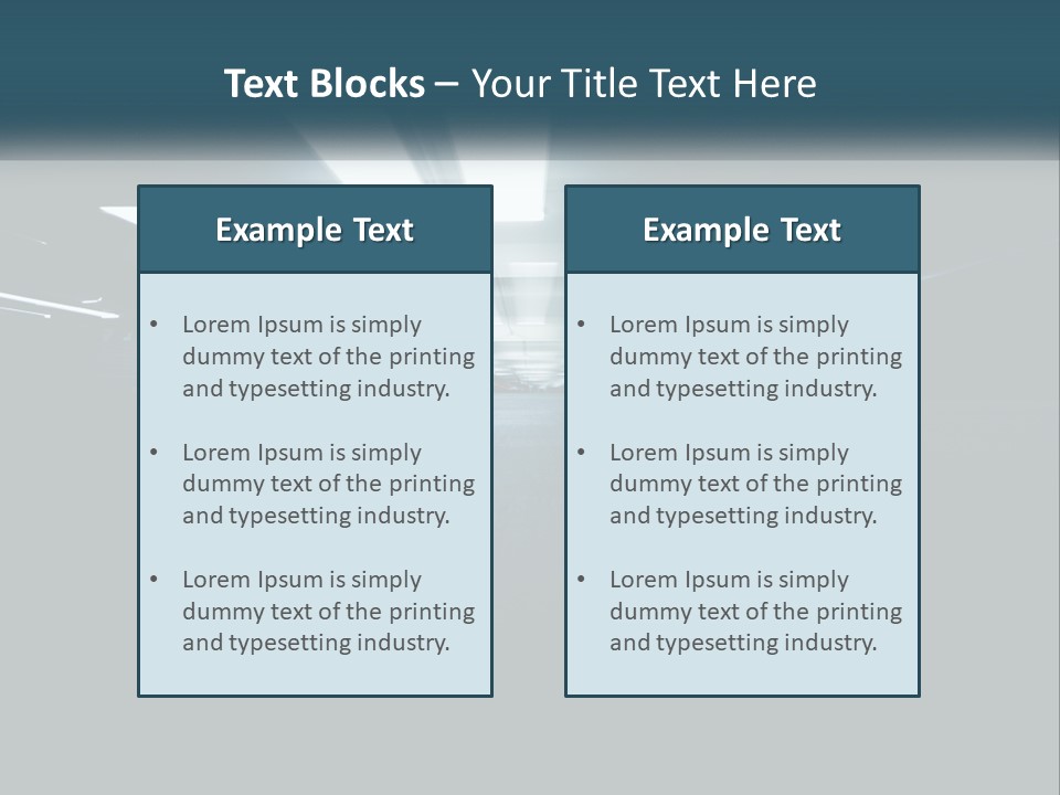 Switch Equipment Temperature PowerPoint Template