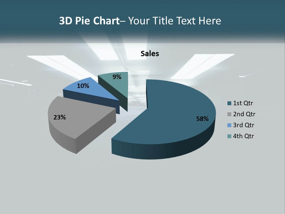Switch Equipment Temperature PowerPoint Template