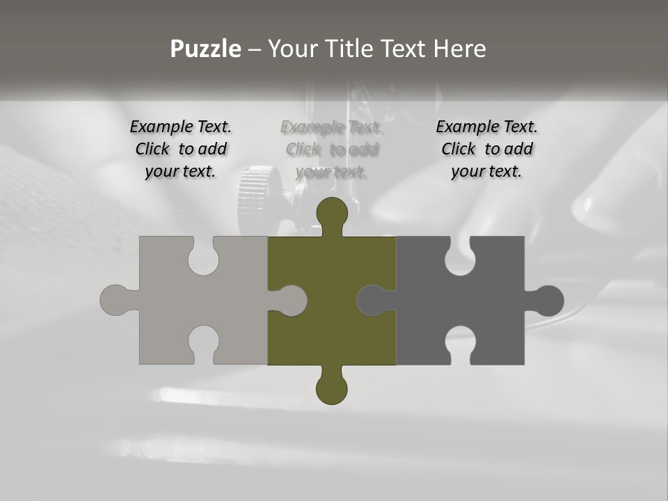 Electric Part Home PowerPoint Template