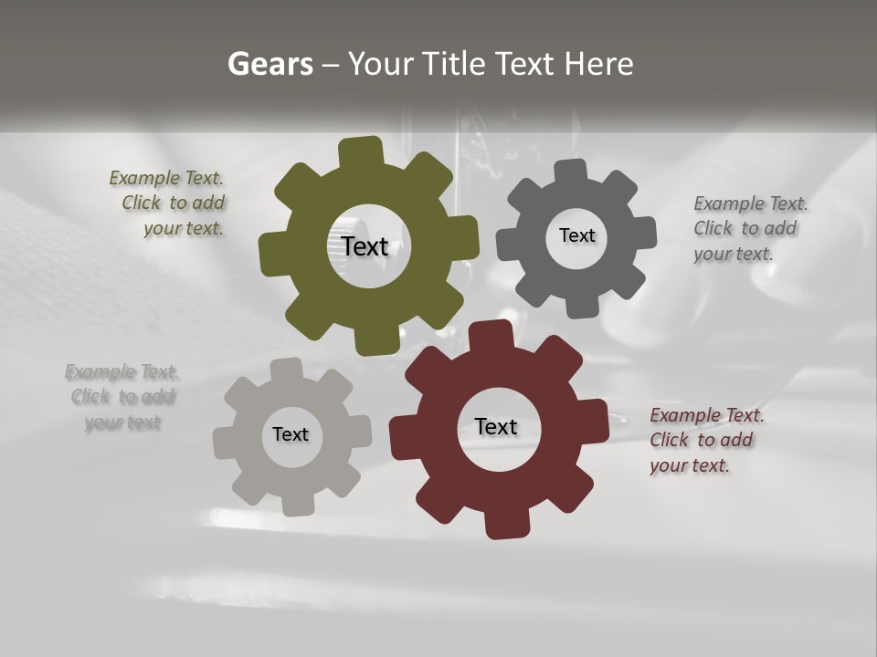 Electric Part Home PowerPoint Template