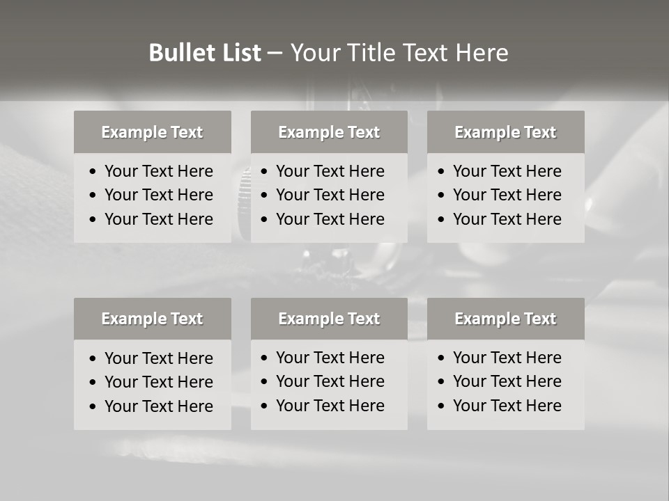 Electric Part Home PowerPoint Template