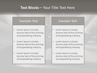 Electric Part Home PowerPoint Template