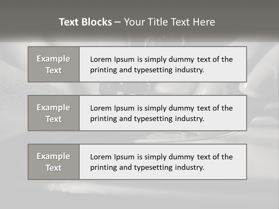 Electric Part Home PowerPoint Template