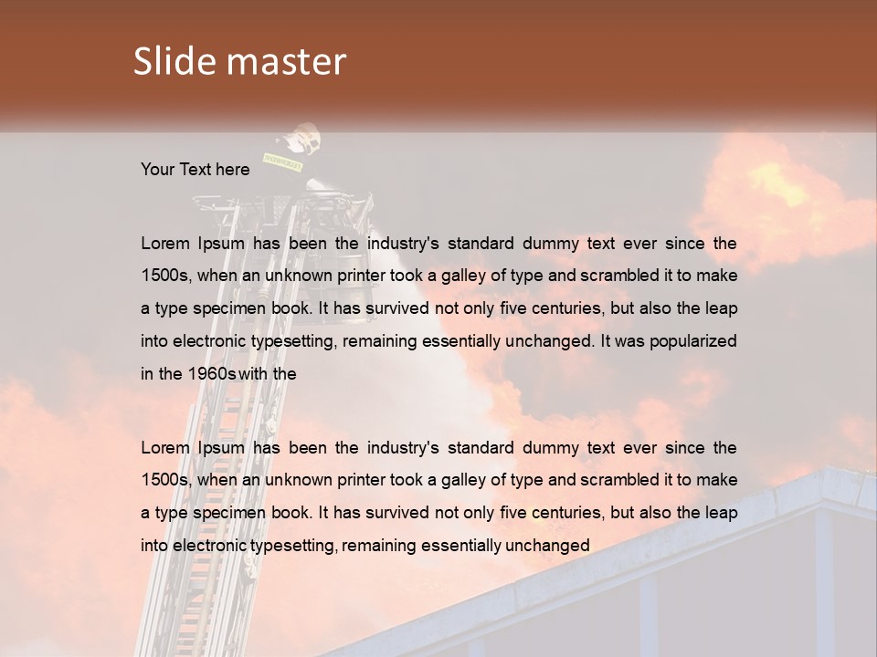Electricity Supply Equipment PowerPoint Template