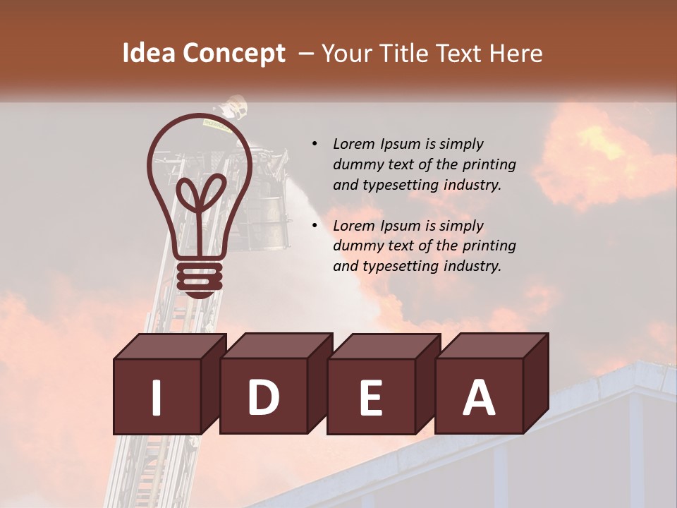 Electricity Supply Equipment PowerPoint Template