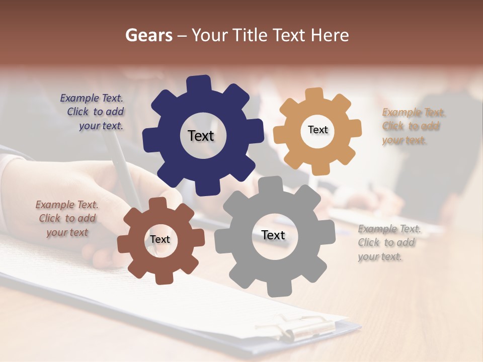 White Climate Energy PowerPoint Template