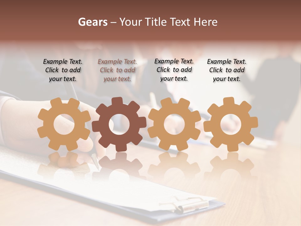 White Climate Energy PowerPoint Template