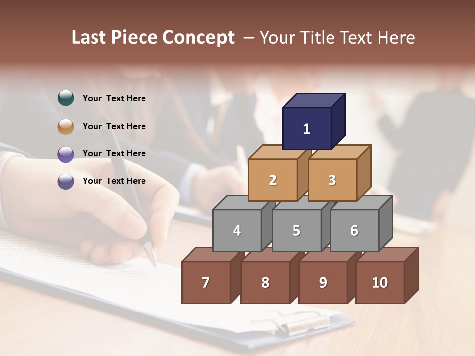 White Climate Energy PowerPoint Template