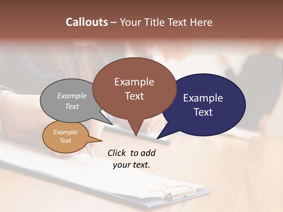 White Climate Energy PowerPoint Template