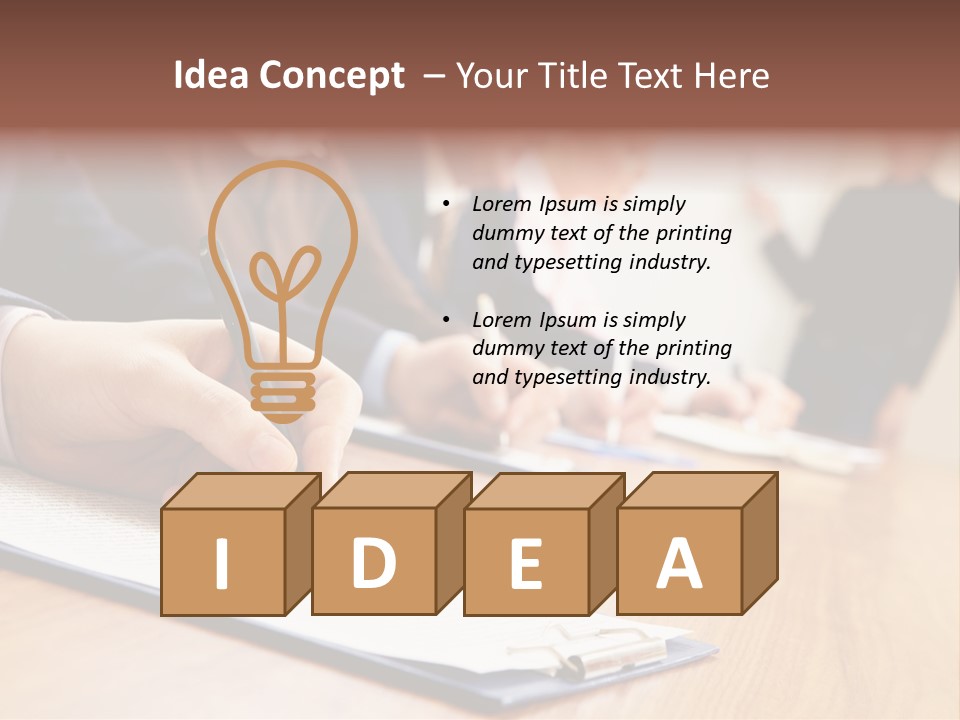 White Climate Energy PowerPoint Template