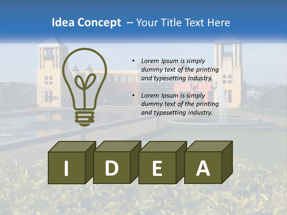 Unit Heat Cooling PowerPoint Template