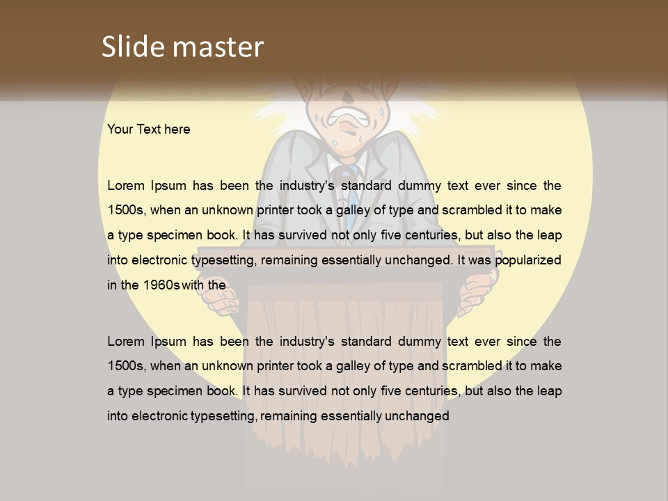 Power Equipment Cool PowerPoint Template