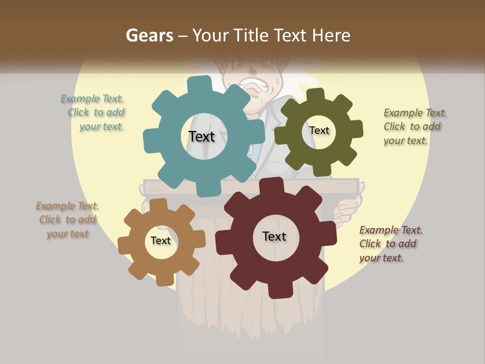 Power Equipment Cool PowerPoint Template