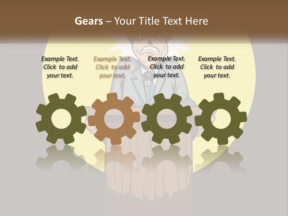 Power Equipment Cool PowerPoint Template