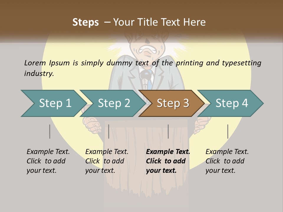 Power Equipment Cool PowerPoint Template