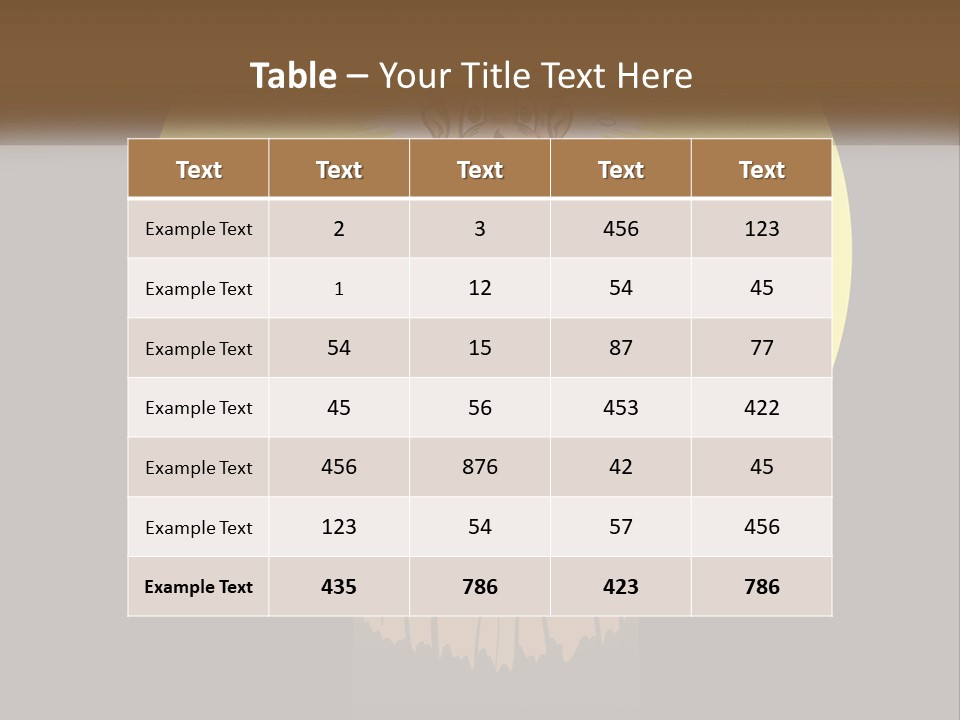 Power Equipment Cool PowerPoint Template