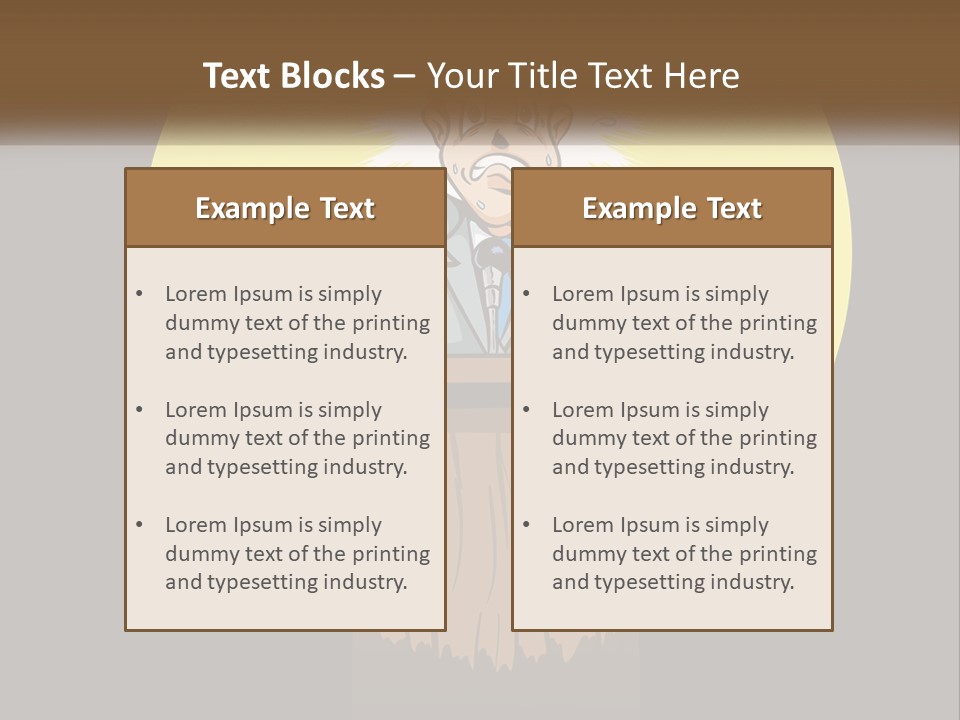 Power Equipment Cool PowerPoint Template