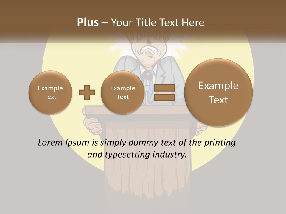 Power Equipment Cool PowerPoint Template