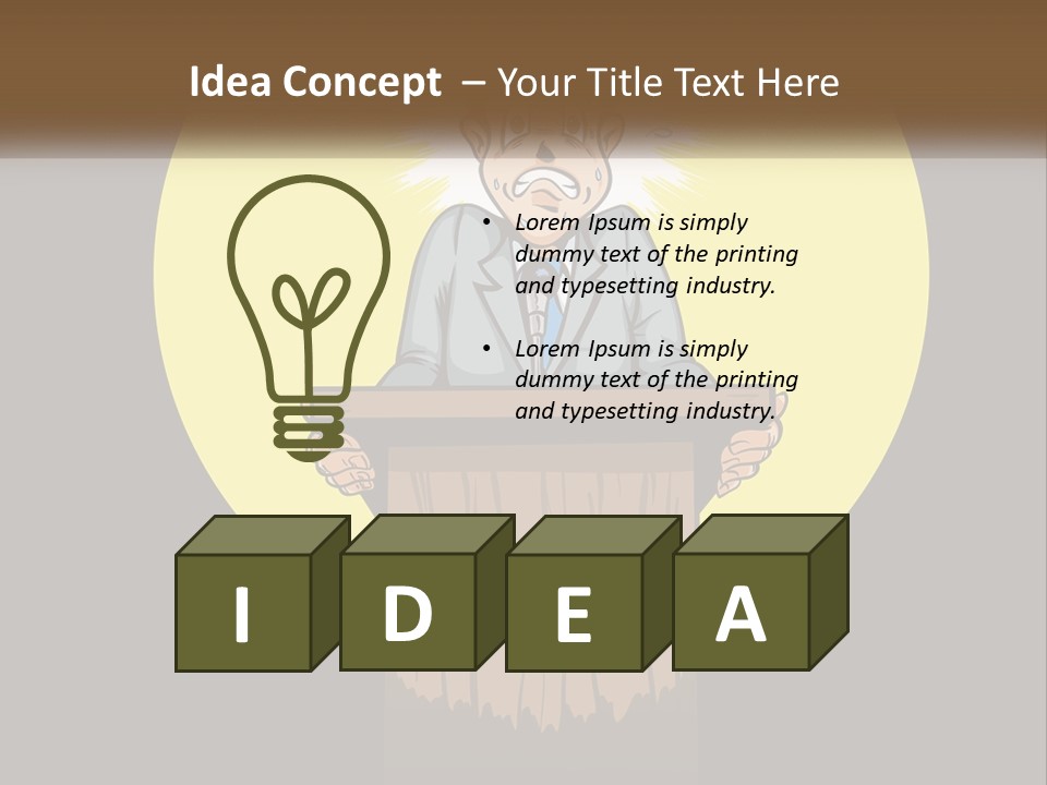 Power Equipment Cool PowerPoint Template