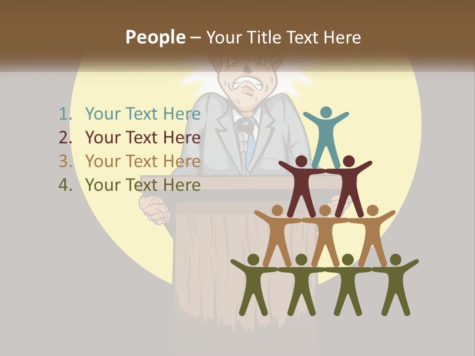 Power Equipment Cool PowerPoint Template